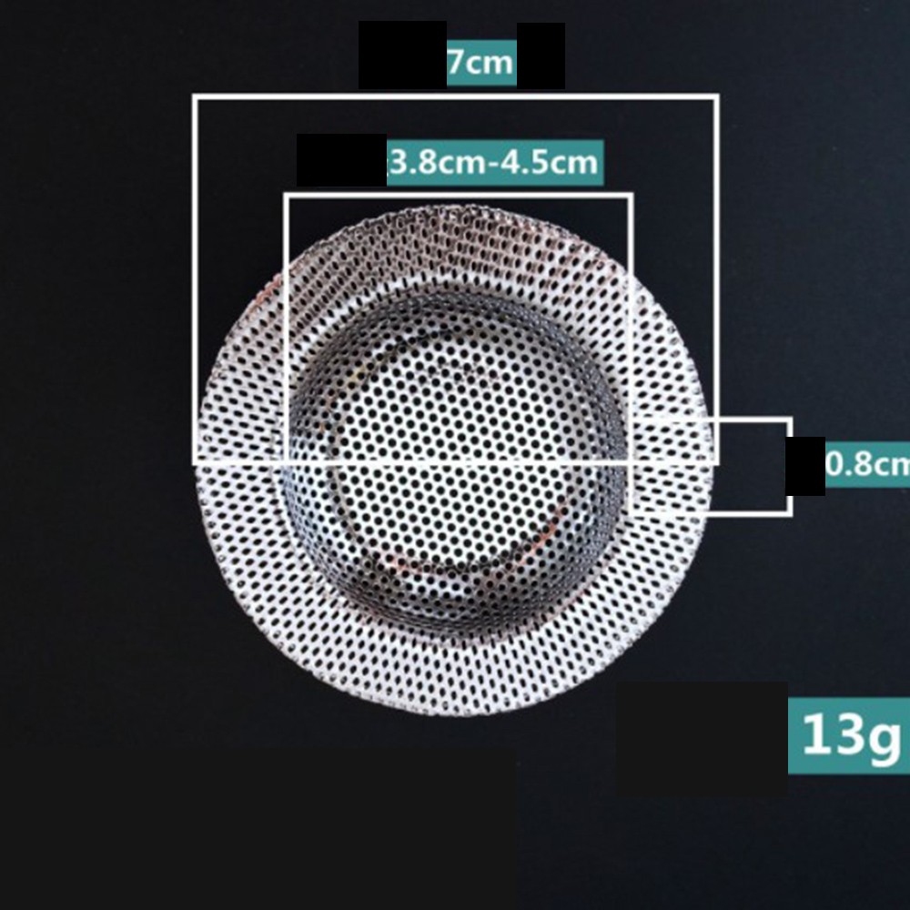 Filtros de fregadero de agua, colador de malla para fregadero, herramienta de cocina, cubierta de desagües de suelo de baño de acero inoxidable, herramientas de tapón de captura de pelo para ducha: Bronce verde