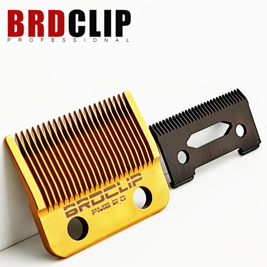 BRDCLIP Blade Original Replaceable Cutter Head for 2020C Madeshow M10 M5 Hair Clipper Titanium Plated Ceramics Blade: green