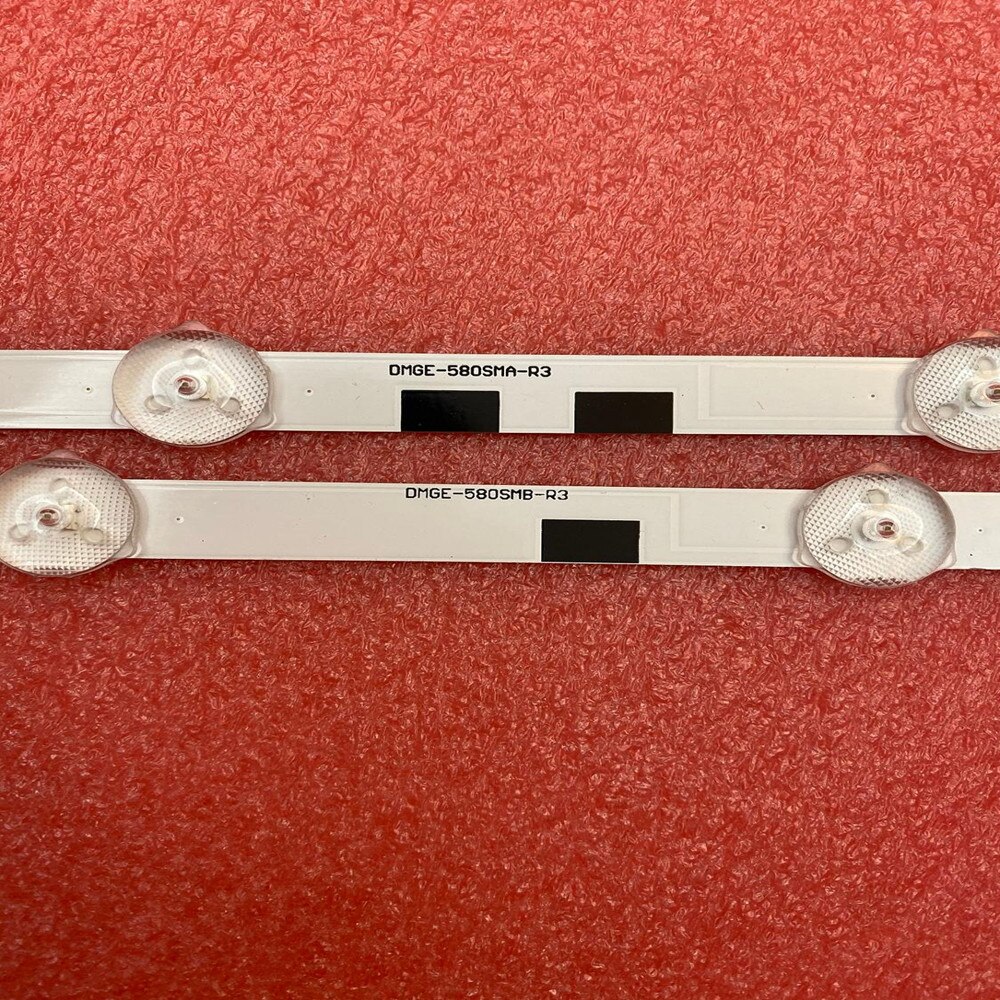 Kit de tiras LED para TV SAMSUNG, para modelos UA58H5203, UE58H5205, UE58J5000, UN58J5190AF, UE58J5200AW y DMGE-580SMB-R3, novedad de 12 unidades/Kit