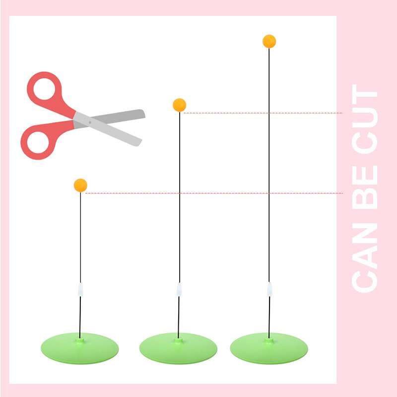 Tables Tennis Rebound Trainer PingPong Training Equipment Rebound Shaft Rapid Backbound Machine XD88