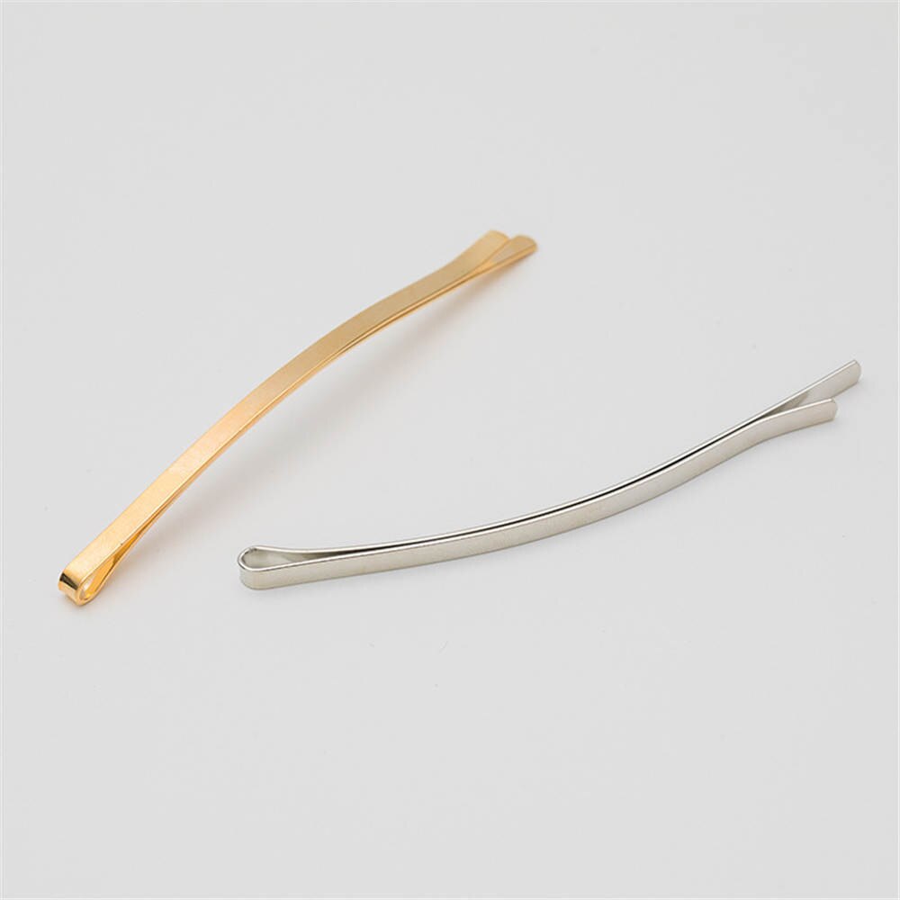 1/5/10 stk metal gør-det-selv snap hårspænder guld sølv piger hårnåle klo hårspænder til kvinder voksen hår hårgreb hår tilbehør