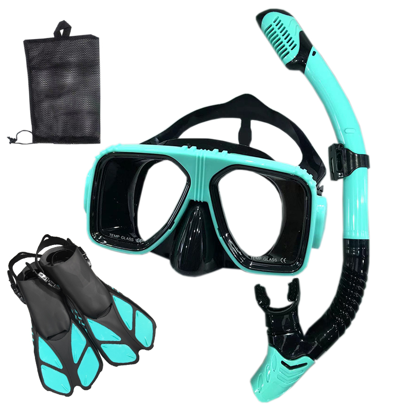 Máscara y gafas de buceo con snorkel, juego de tubo de natación para buceo, adulto, unisex