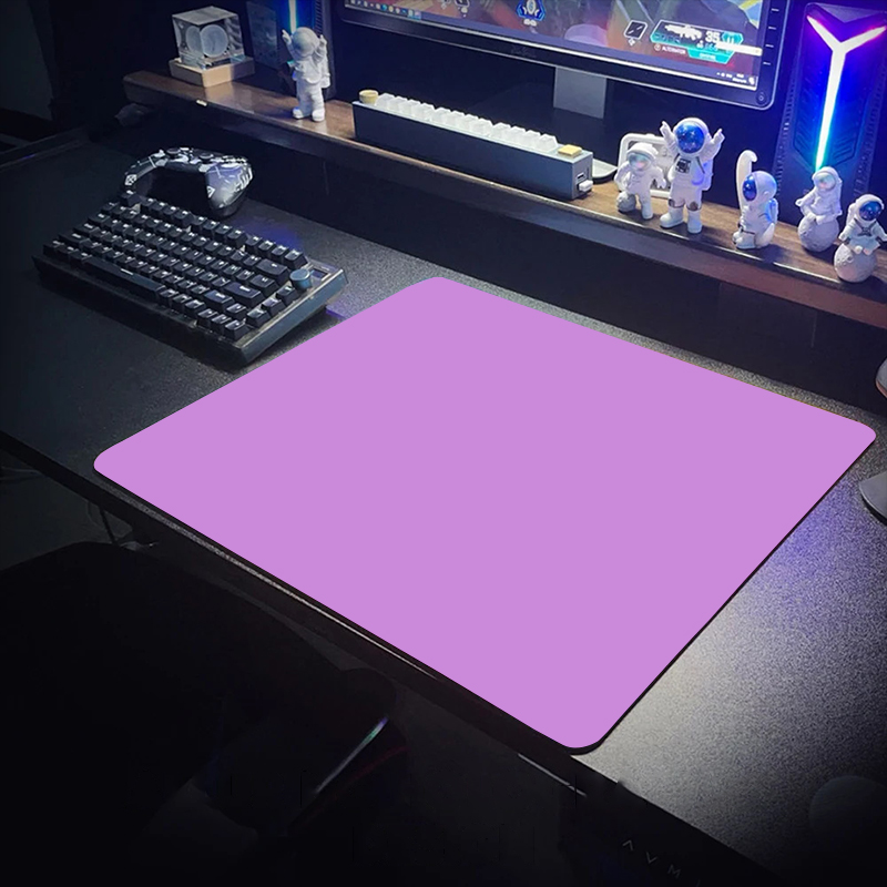 All Black Mouse Pad Water Proof Gaming Accessories Mause Ped 40x45 40x90CM Computer Desks Table Cushion Office Carpet Playmat: XS / Dark Grey