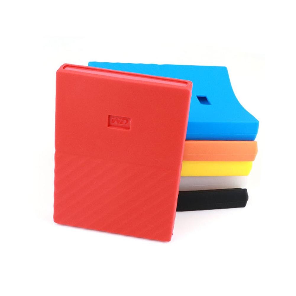 2.5 inch HDD Silicone Case Hard Drive Disk Cover Protector Skin Ultra Soft 2.5" HDD Case for WD My Passport 1TB 2TB