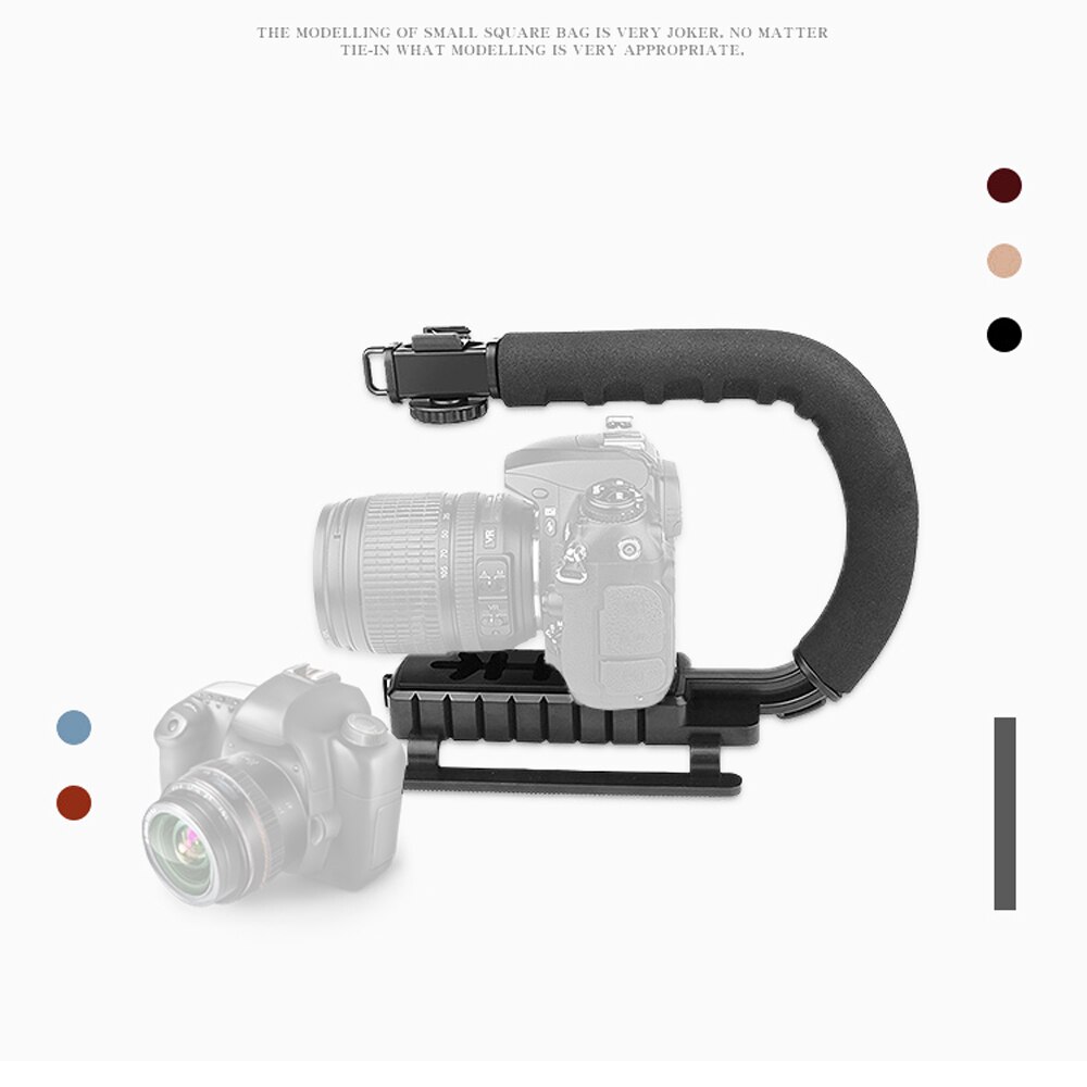 Selens DV C Vormige Camera Handheld Holder Stabilizer Stabiel Frame Grip Flash Bracket DV Hand Motion Stabilizer voor DSLR camera