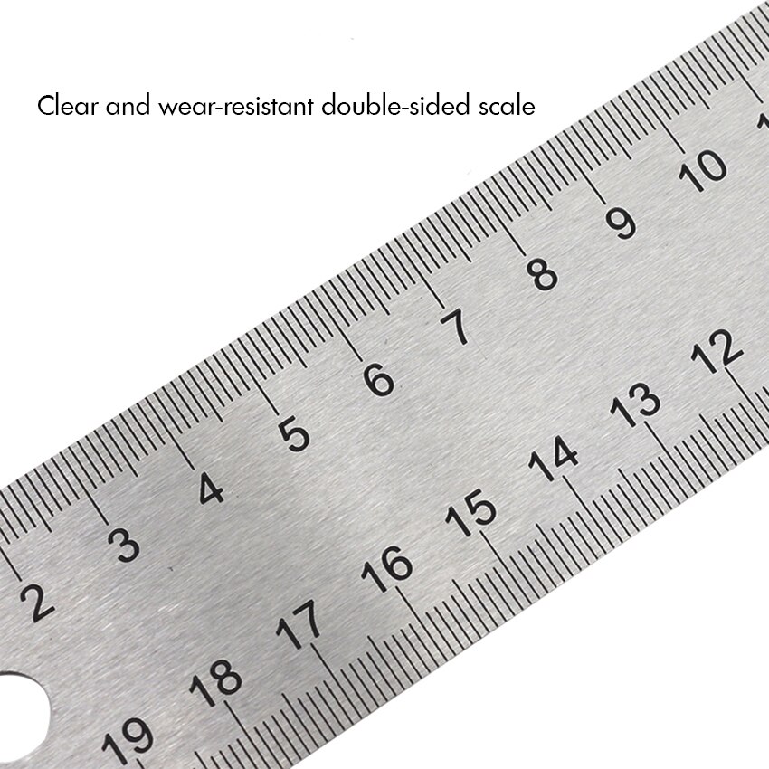 Regla de buscador de ángulo de acero inoxidable de 25cm con mango de caoba, regla de ángulo de 90 grados, herramienta de medición de ángulo cuadrado para carpinteros