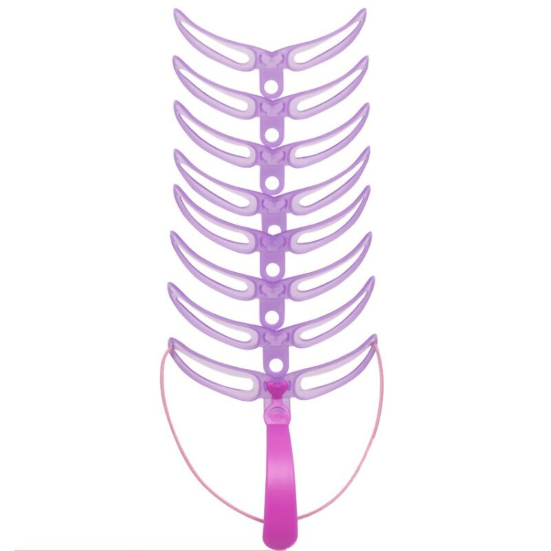 4/8PCS Eyebrow Stencils Reusable Eyebrow Shaping Defining Stencils DIY Eye Brow Drawing Guide Template Card Model Makeup Tool