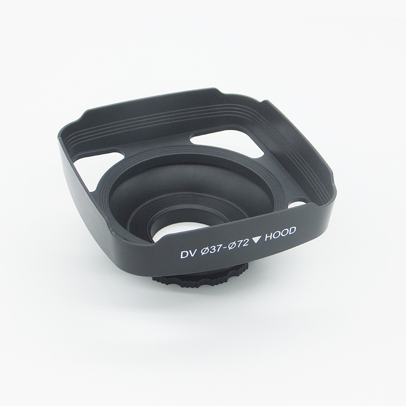 37Mm 72Mm Zonnekap Afneembare Groothoek Zonnekap Voor Camera Camcorder Fotografie