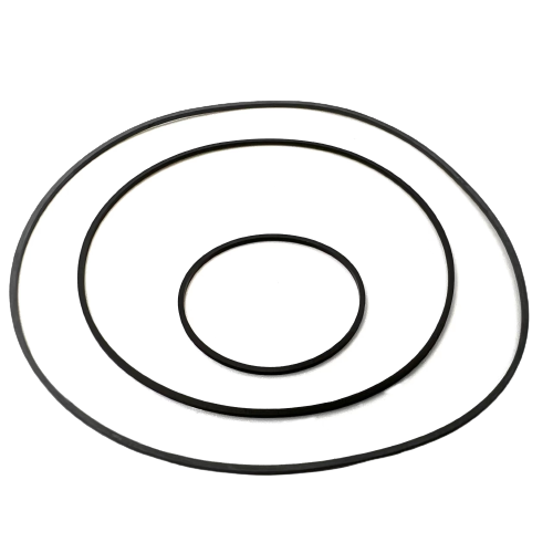 1Pcs Cross Section 0.7mm Square Rubber Transmission Belt Folded Length 36-130mm For Cassette Tape Drives Walkman Counter Belt