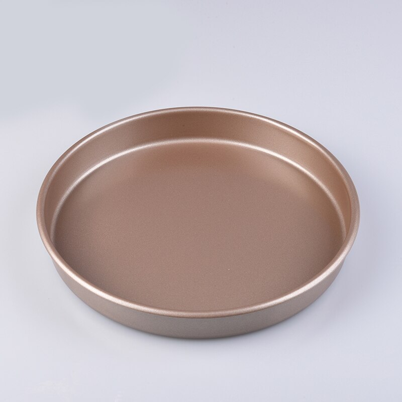 Metalen Bakken Ronde Pizza Plaat non-stick Bakken Gerecht Gereedschap Pizza Lade Thuis Tortilla pan Brood En Brood Gecanneleerd pie Pannen PM-001