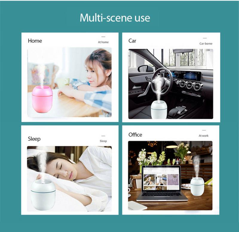 Usb Portable Air Humidifier Diffuser Home Bedroom Humidifier Large Usb Capacity Small Portable Humidifier Car Air Humidifier