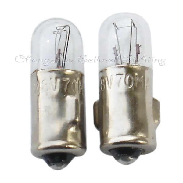 Ba9s T10x28 220v 5w Miniature Lamp Bulb Light A049 – Grandado
