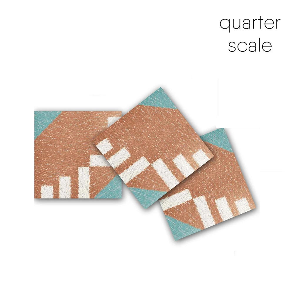 Terrazzo Orange PVC Backsplash Bathroom Decor Self Adhesive Tile Stickers Kitchen Wall Paper Waterproof Peel &amp; Stick 10pcs: FS2091-2 / 20cmx20cmx10pcs