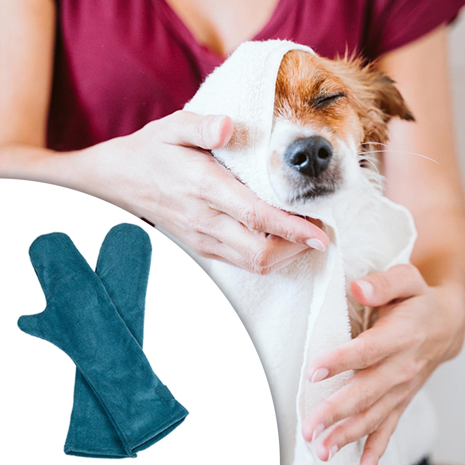 1 paio di asciugamani per animali domestici asciugamano super assorbente asciugamano da bagno ad asciugatura rapida asciugamano per animali domestici riutilizzabile morbido per canna piede zampa pulizia cucciolo di pioggia: Blu