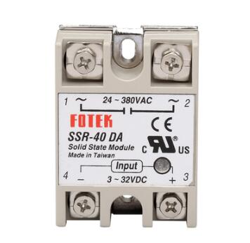 40A single-phase solid state relay module SSR-25DA DC control AC AC AC control AC small SSR-10DA SSR-40DA 10A 25A: SSR-40DA