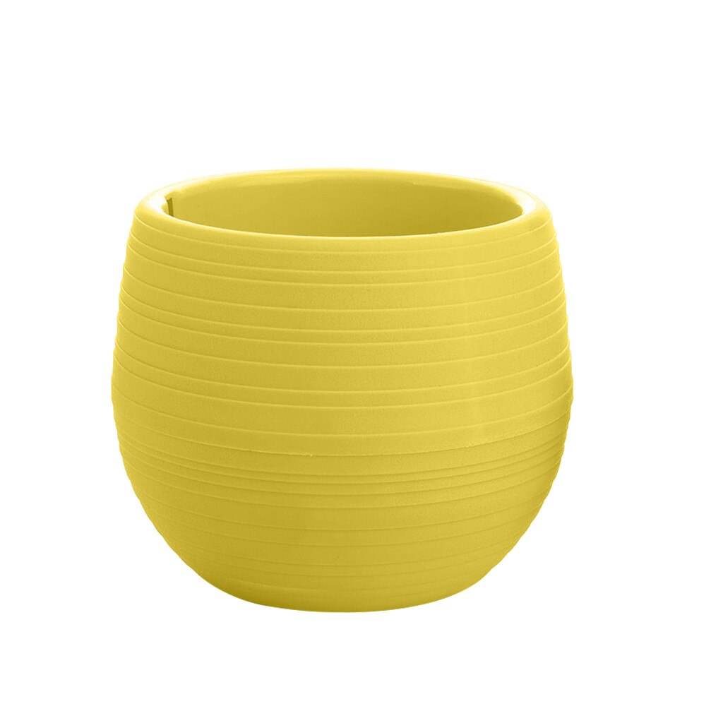 5 Colors Mini 10*10cm Colorful Plastic Flower Pot Succulent Plant Flowerpot For Succulent Plants Home Office Decoration: B