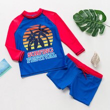 Badpak Brief Cartoon Tops Shorts Badmode Badpak Surfen Outfits Kinderen Badpak Jongen