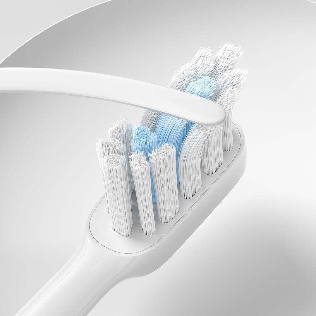 Xiaomi Mijia cabezal de cepillo de dientes eléctrico sónico T100 T200 T300 T301 T302 T700 cabezales de cepillo de dientes de repuesto cepillo de cerdas suaves DuPont