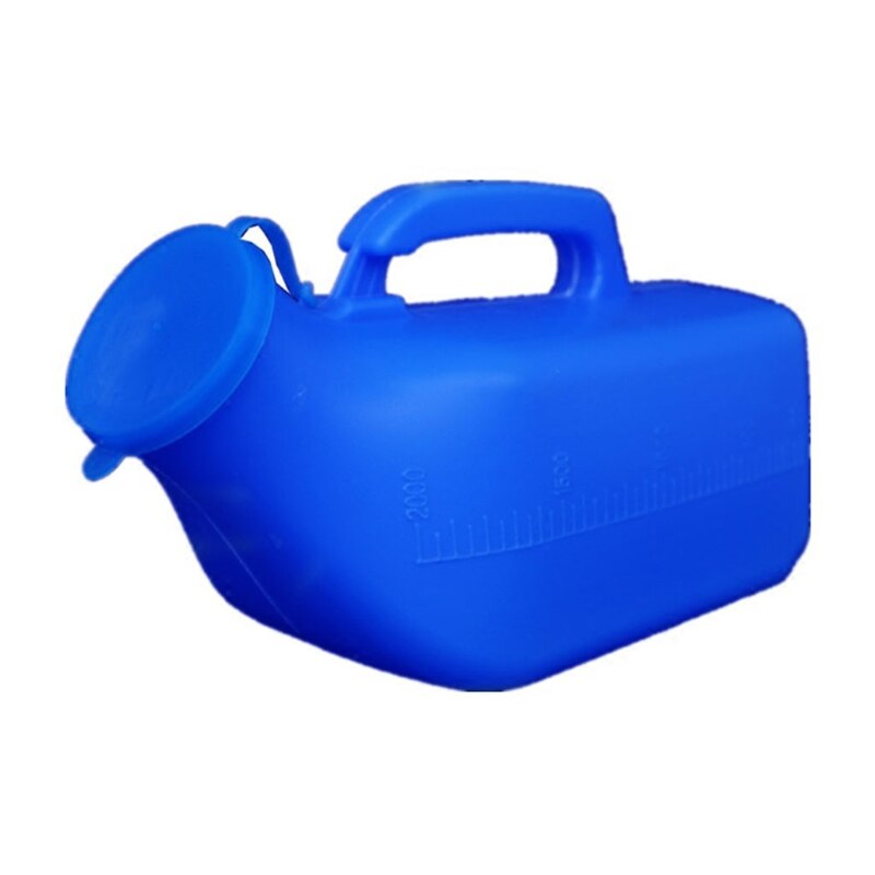 Men's urinals for Men 2000 m l Super Large Capacity Non Spill Male Urine Cups: Default Title