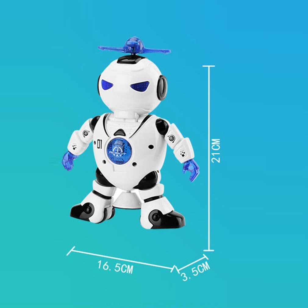 2020 nuovi Bambini di spazio danza robot elettrico di trasporto 360 gradi di rotazione di musica leggera a raggi infrarossi gioco giocattolo per il bambino