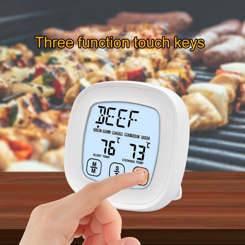 Meter Stock. Cook Digital Meat Kitchen Thermometer Stainless Waterpr... – Grandado