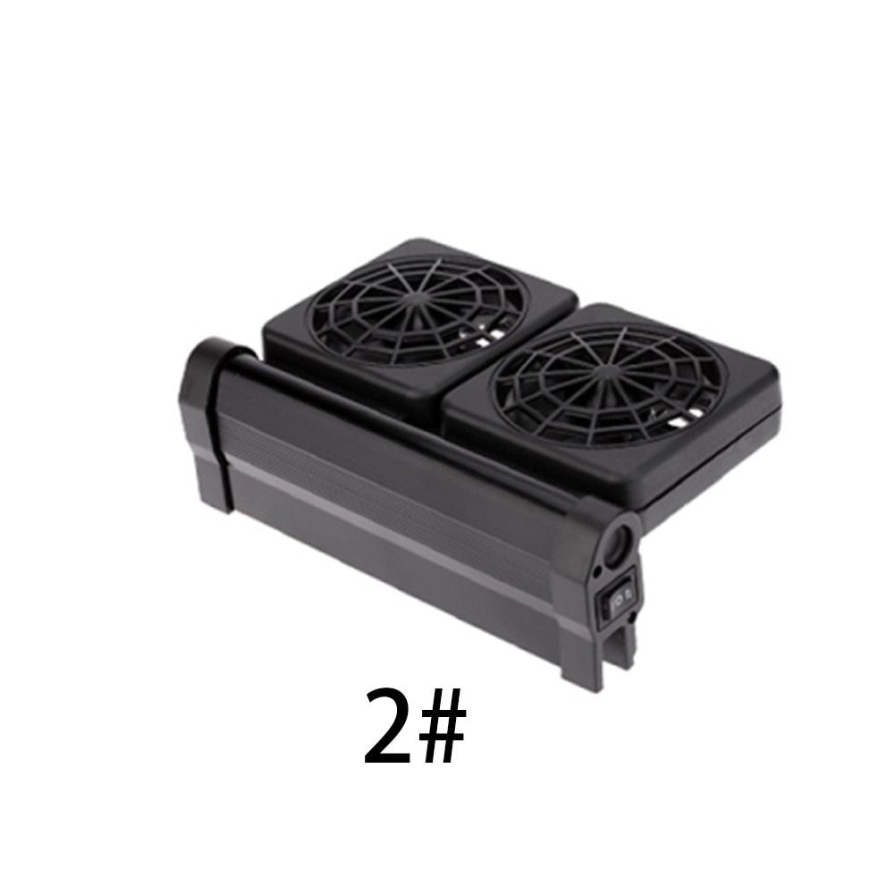 Fisch Panzer Fans Aquarium Zubehör Aquarium Panzer Kühlung Fansfans Für Aquarium Korallenriff Fisch Panzer2Kontrolle Weisen Temperatur: C / EU