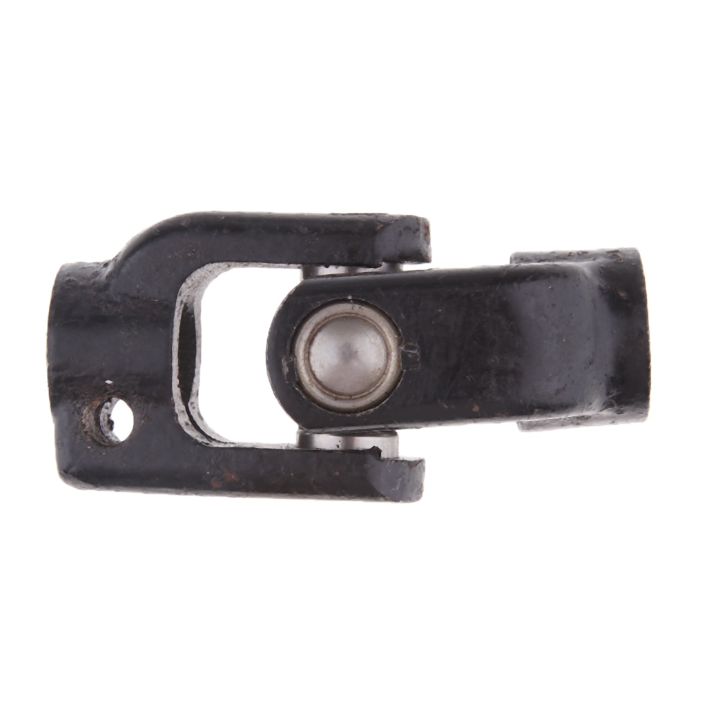 Black Universal Steering Shaft U Joint Coupler Lower for Motorcycle Motorbike ATV