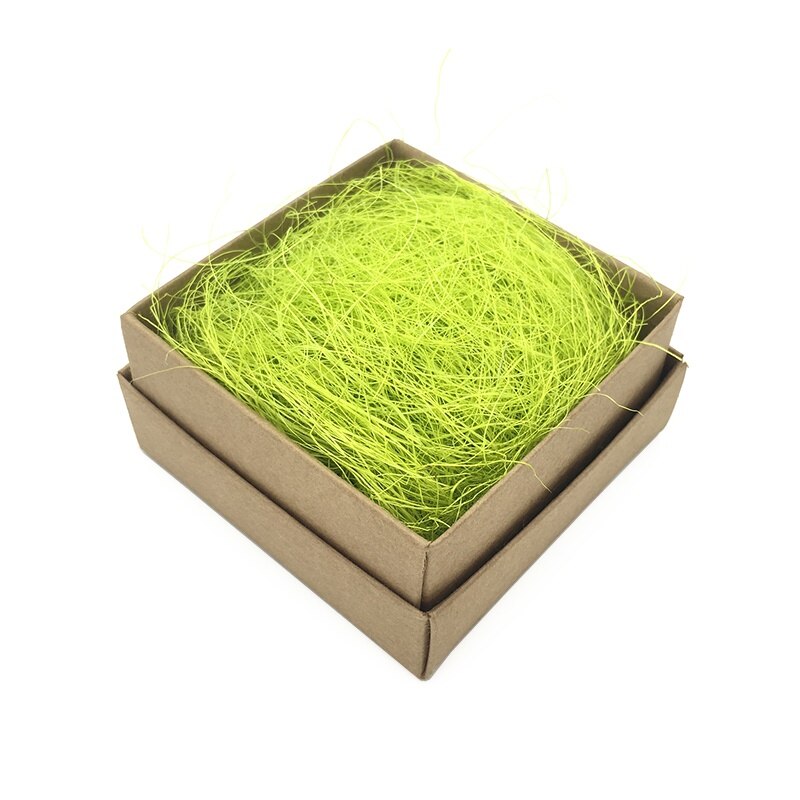 Easter Decorations for Home Nature Raffia Box Package Decor Wedding DIY Egg Birds Nest Art Craft Wrapping Supplies: 10