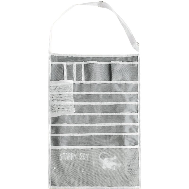 Multifunctional Student Learning Hanging Book Bag Desk Organizer Canvas Book Storage Magazine Holder