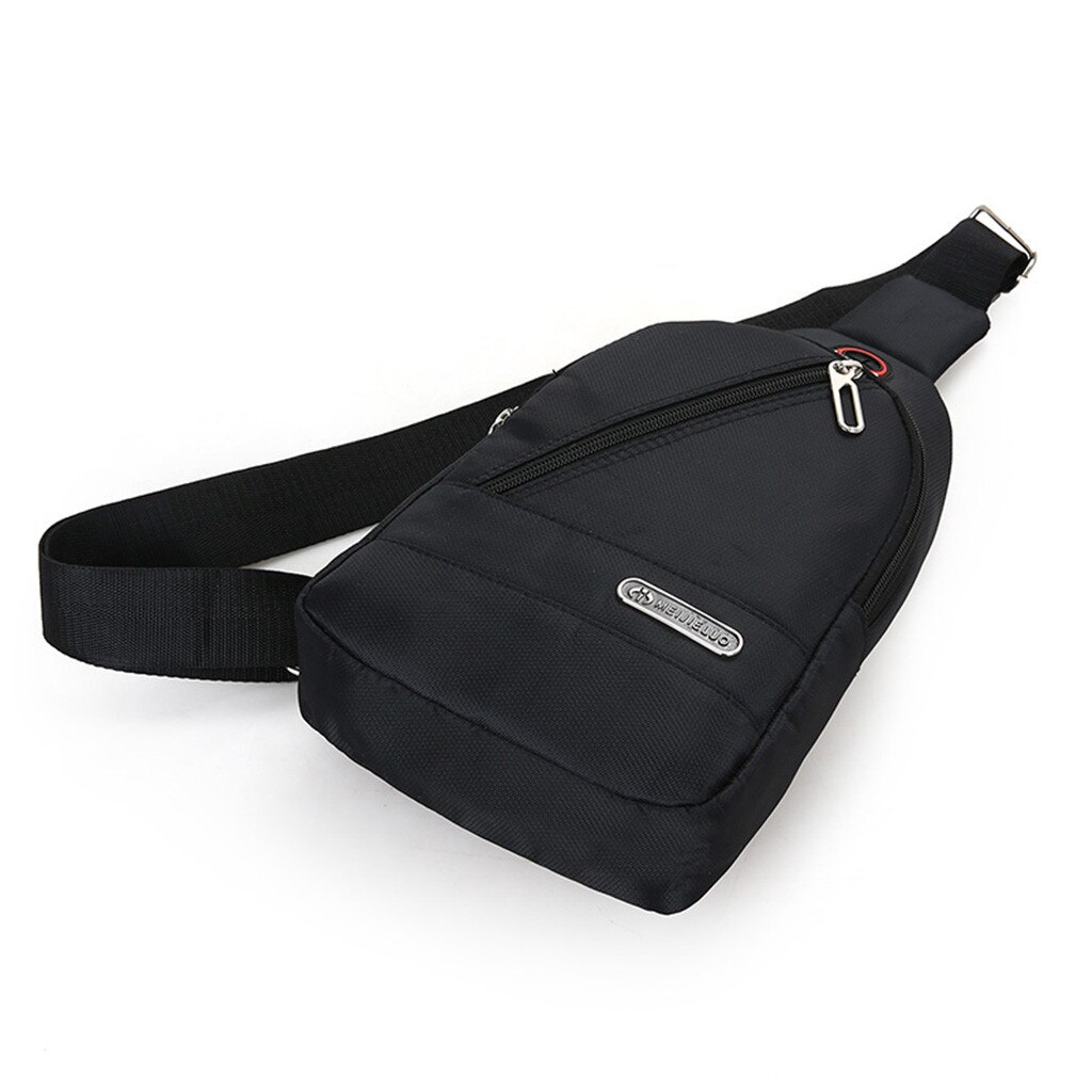 Männer Umhängetaschen für Männer Bote Brust Tasche Pack lässig Tasche Wasserdichte Nylon Einzelnen Schulter Gurt-Pack Neue