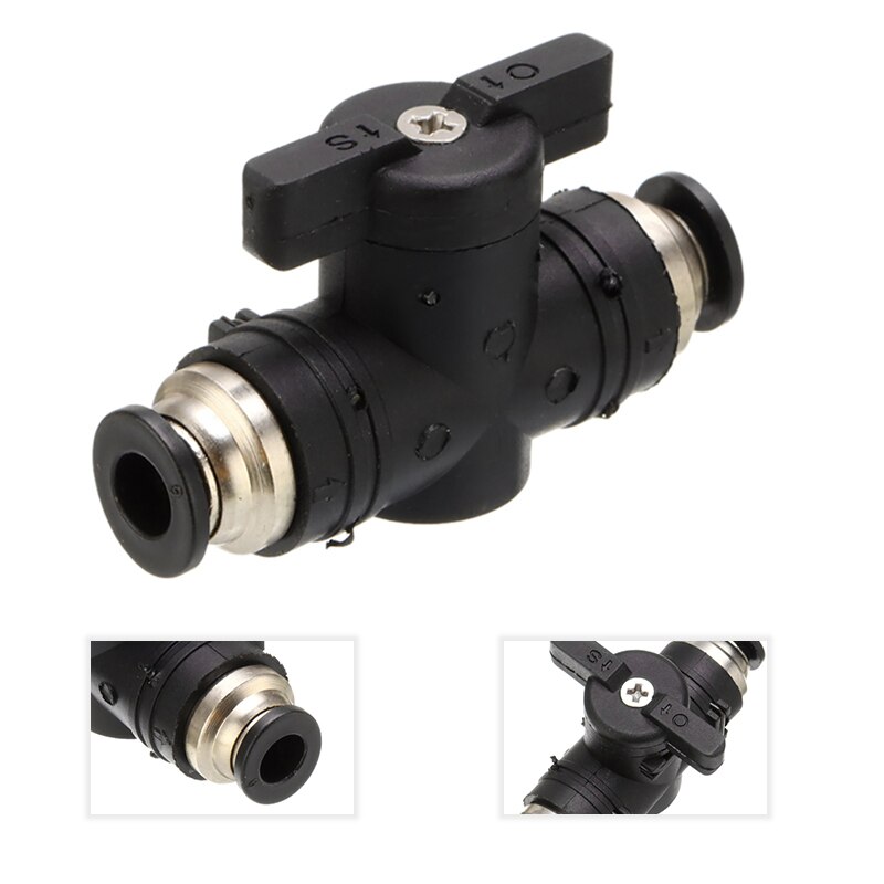 CO2 Generator Snelle Gezamenlijke Valve Hand Flow Control Valve Buis Aquarium CO2 System Air Buis Rapid Pijp 6Mm aquarium Accessoires