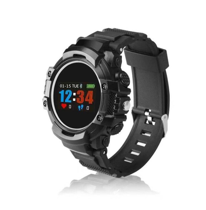 Bluetooth Smart Watch Heart Rate Blood Pressure Detection Sport Fitness Tracker Pedometer Sports Watch Men's and Women