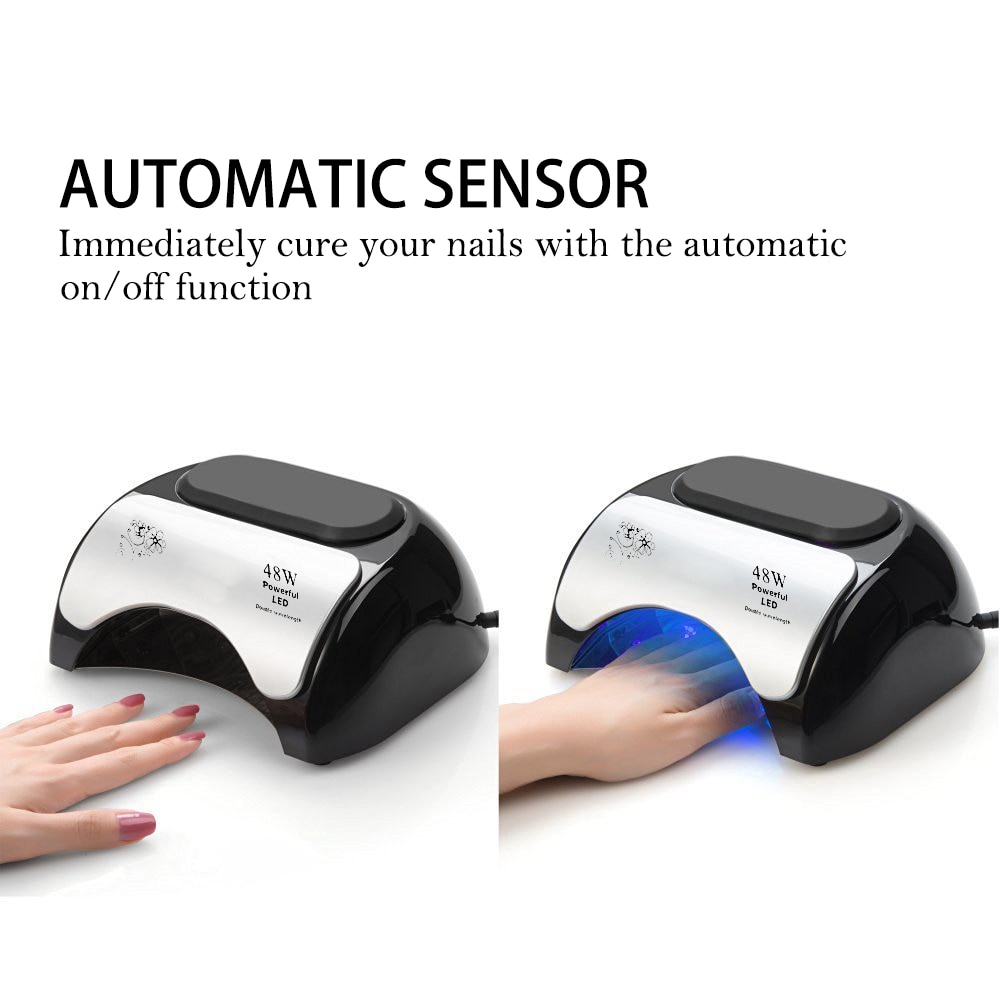 Biutee Professionele 48 W Ccfl Led Uv Lamp Nail Dryer Voor Nail Gel Polish Curing Nagels Lamp Drogers Art Manicure automatische Sensor