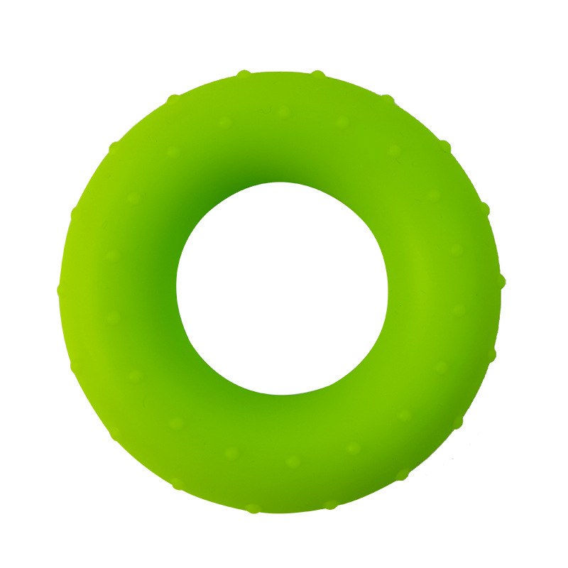 Siliconen Vinger Grijper Ring Hand Spierversterker Ring Pols Vinger Trainer Oefening Carpaal Expander Workout Fitnessapparaat: Blauw