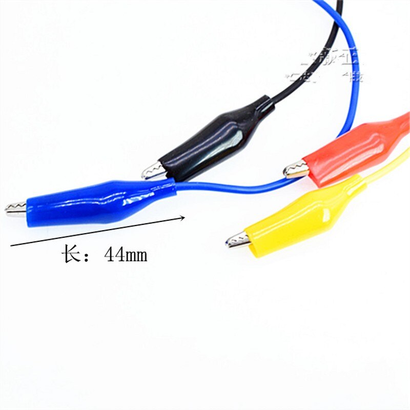 2Mm Banana Plug 4Mm Alligator Clip Alligator Clip Kabel Voor Transistor Tester 30Cm Lange