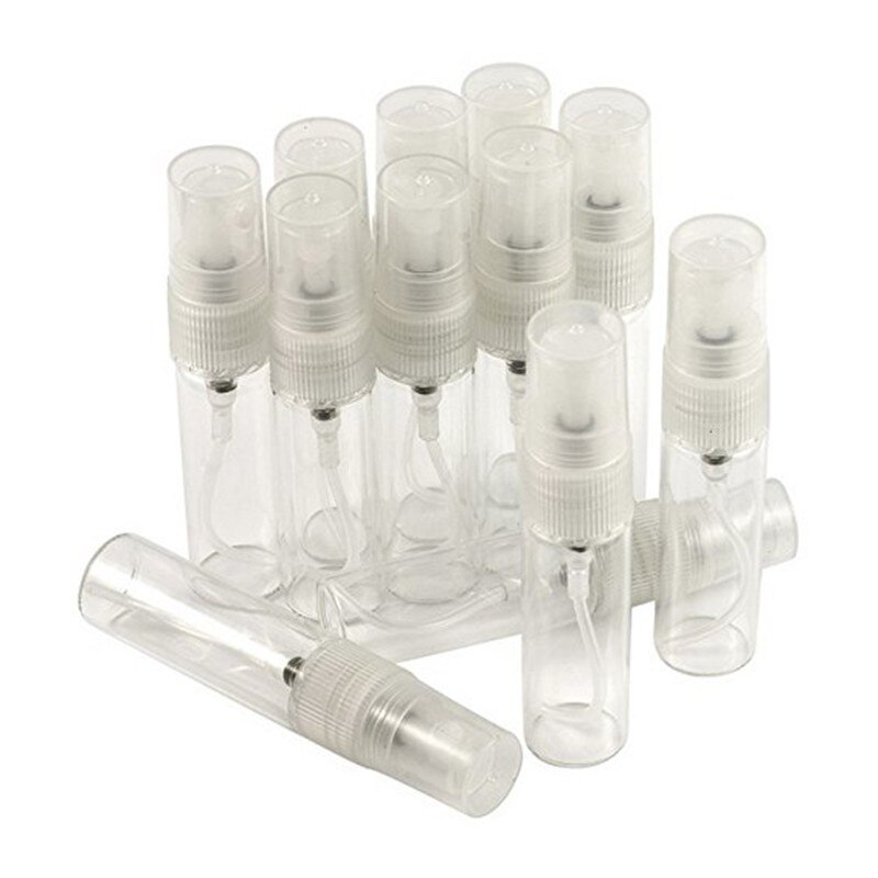 5 Stks/partij 5Ml Glas Navulbare Draagbare Sample Parfumflesjes Travel Spray Verstuiver Lege Parfumfles Mini Sample Container