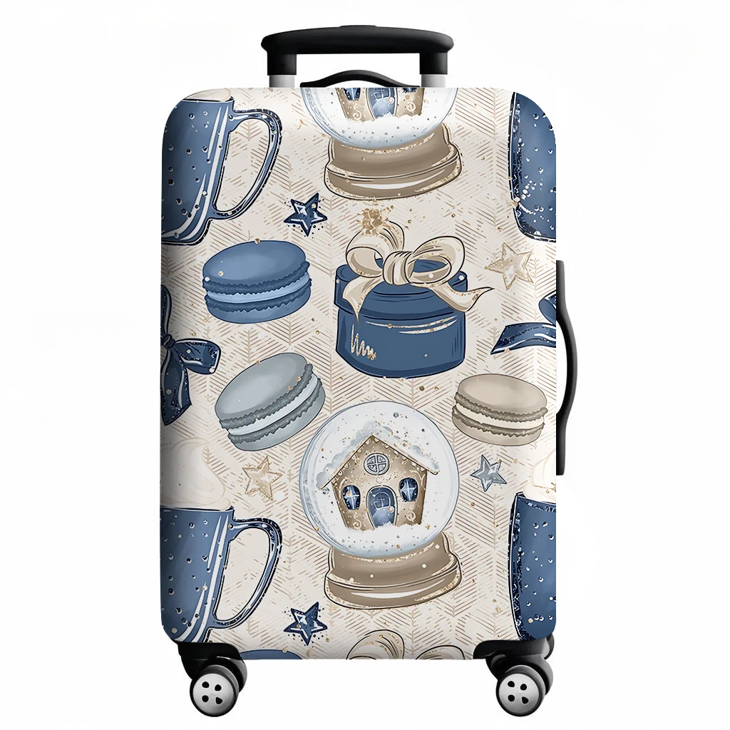 Wear Resistant Dust Covers Durable Travel Case Covers Travel Luggage Cover Luggage Compartment Protective Cover for18-32 Inch: S / Pink