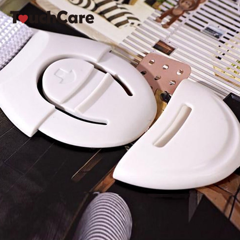 10Pcs Kids Cabinet Lock Child Safety Protection Cupboard Doors Lockers Baby Drawers Refrigerator Toilet Plastic Stripes Latches