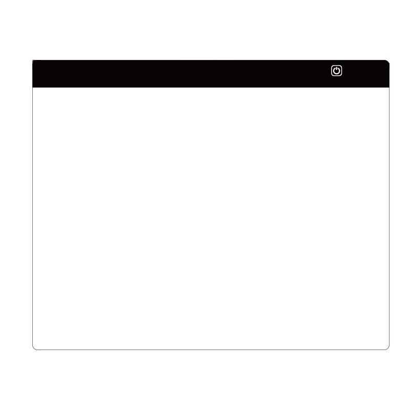 Drawing Tablet Diamond Painting Board USB Art Copy Pad Writing Sketching Wacom Tracing Led Light Pad: A3