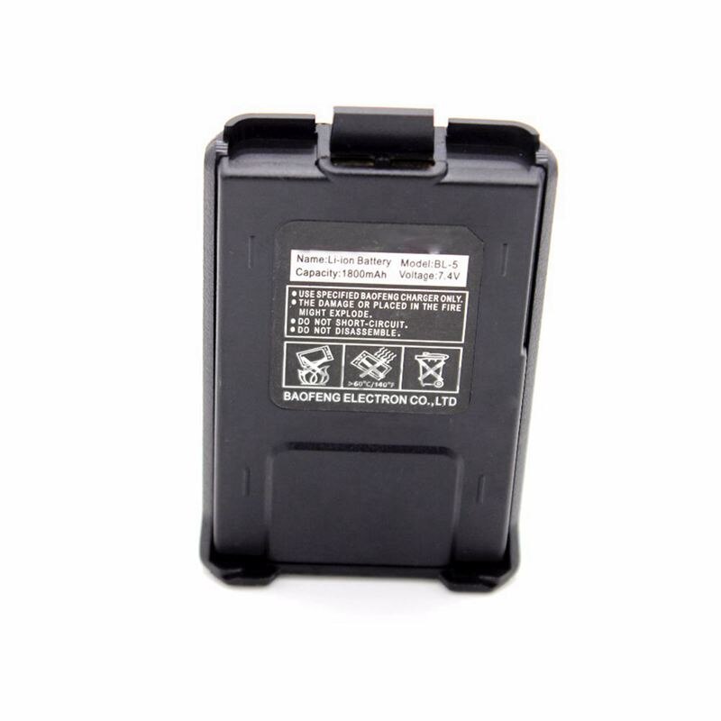 Baofeng uv5r-batería de ion de litio Original de BL-5 de 800mah para accesorios de Radio, Walkie Talkie Baofeng UV 5R Uv-5re 5ra Uv 5r, batería 5R