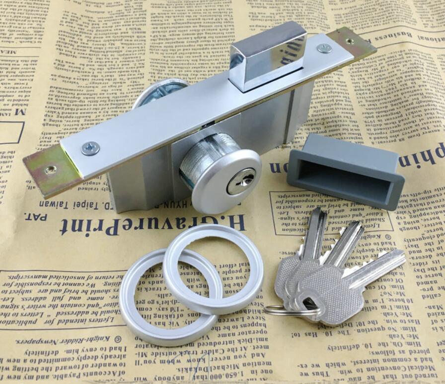 Mechanical manual gate glass wooden door lock bolt