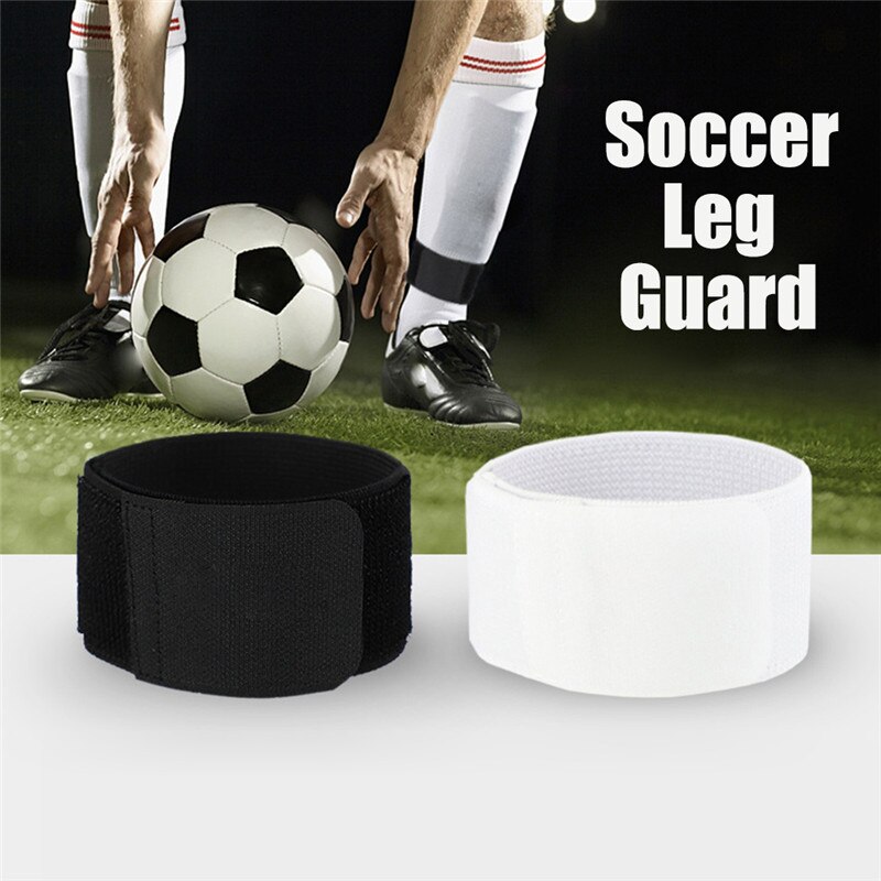 1Pair Ankle Shin Guard Stay Fixed Bandage Tape Shin Pads Prevent Off Adjustable Elastic Soccer Sports Lower Leg Bandage