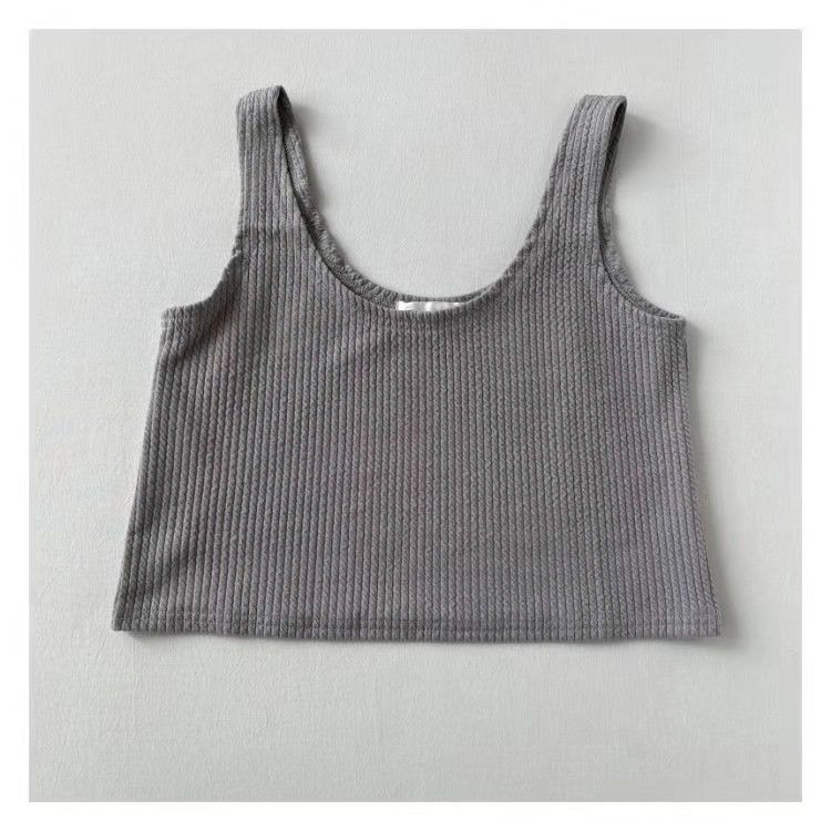 QWEEK-Pijama de verano para mujer, ropa de casa, conjunto de 2 piezas, trajes femeninos con pantalones cortos, ropa de dormir informal: Vest / M