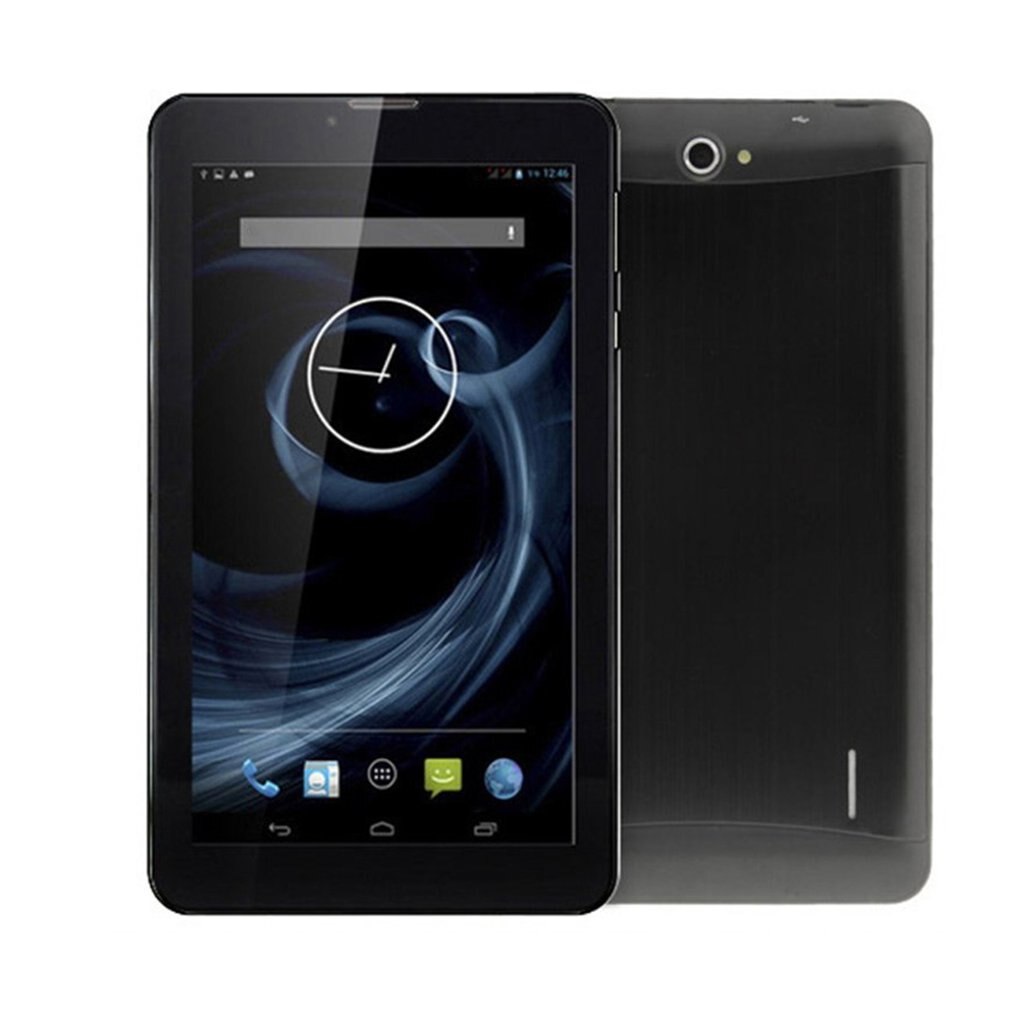 7-inch 706 Student Call Tablet Ultra-long Battery Life High-definition Screen Dual Card Dual Standby Tablet: black