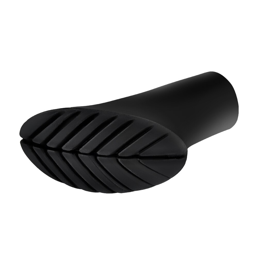 Nordic walking pole trekking pole tip beskyttere 12 stykker  / 6 par gummipuder buffer udskiftning tip til vandrestok