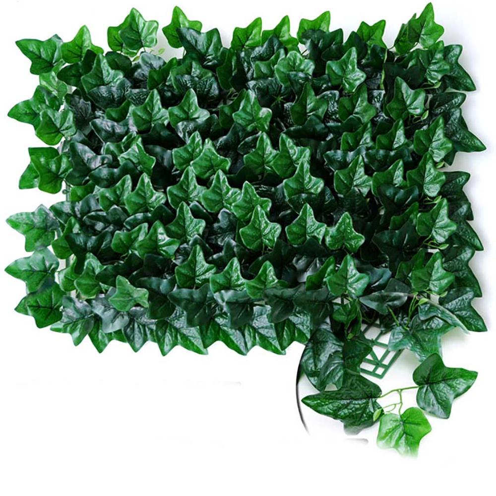 Faux plantes décor de cour mur de fleurs écrans et panneaux de confidentialité en plein air pour patio: 4