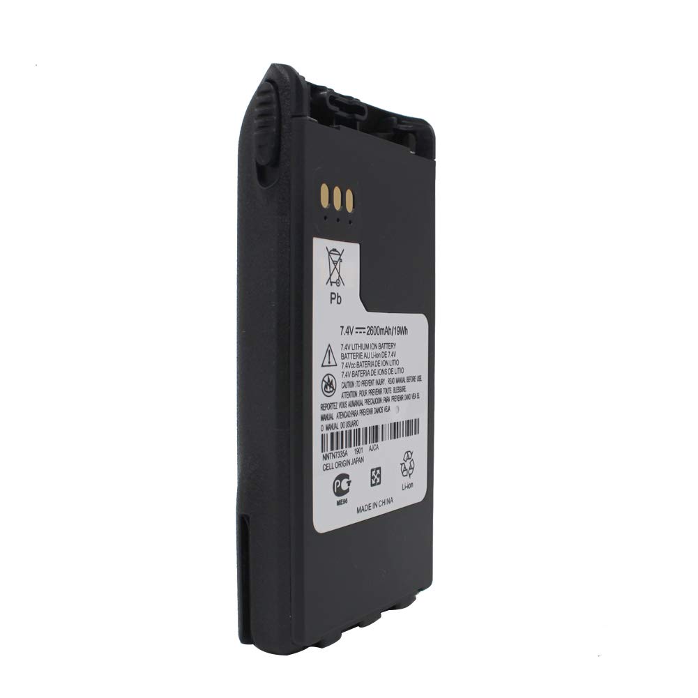 NNTN7335 NNTN9858C 2600 mAh Li-Ion Akku für Motorola Radio MT1500 PR1500 XTS1500 XTS2500 NTN9815 NTN9816 NTN9857 NNTN7554