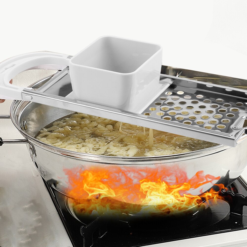 Pasta maskin manuell nudel spaetzle maker rustfritt stål blader dumpling maker pasta matlagingsverktøy kjøkken tilbehør