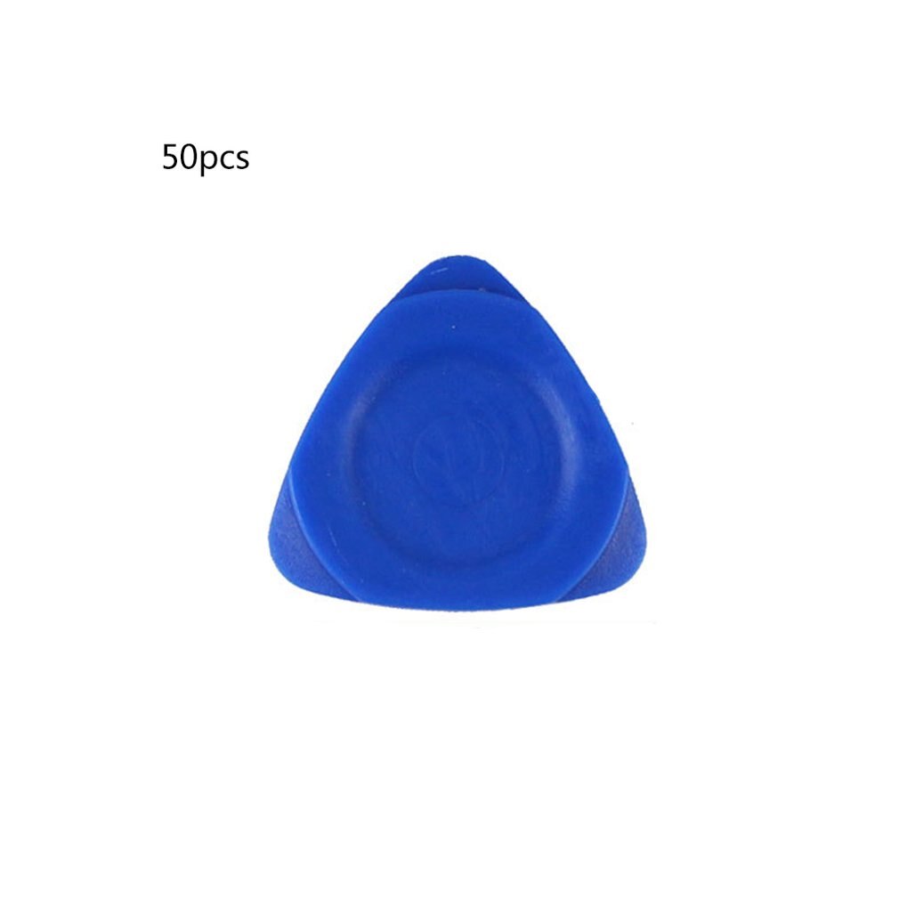 50pcs/bag Hard Plastic Scraper for Mobile Phone Pry Opening Tool for Ipad Tablets PC Teardown Repair Kit S2 Alloy Steel: Default Title