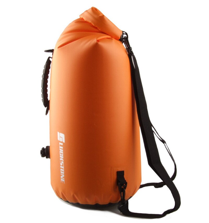 60L/35L/25L Waterproof River Trekking Bags Inflatable Snorkeling Rafting Drifting Dry Bag Backpack Stuff Sack